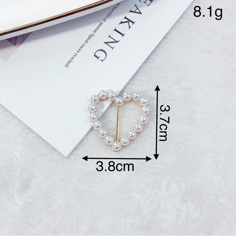 Belt Buckle Factory - OEM Small Star Heart Alloy Rhinestone