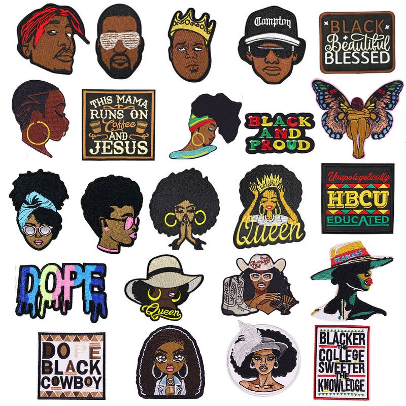 Embroidery Patch Factory - OEM Iron on Rock Band Rap Singer