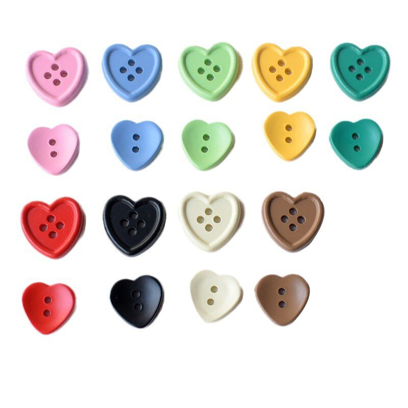 Resin Button Factory - OEM Heart Phone Case Hair Clip