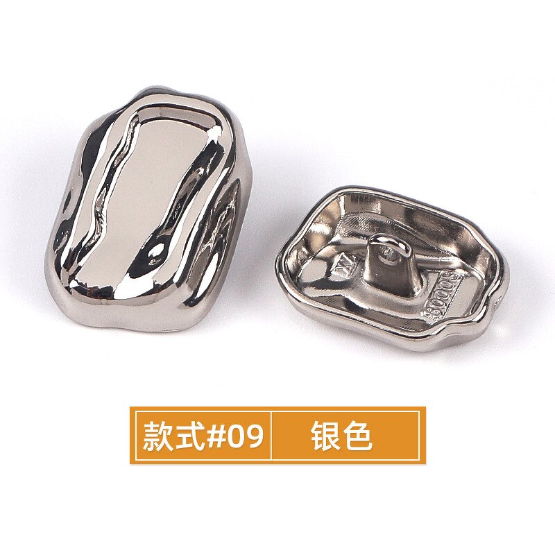 Shank Button Factory - OEM Designer Alloy Retro Glossy Gold