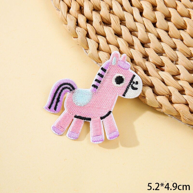 Embroidery Patch Factory - OEM Cartoon Little Horse Iron-on