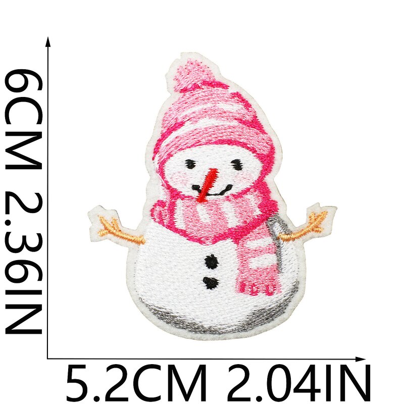 Embroidery Patch Factory - OEM Felt Christmas Penguin Snowman