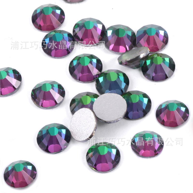 Rhinestones Factory - OEM Crystal Round Flatback Hotfix