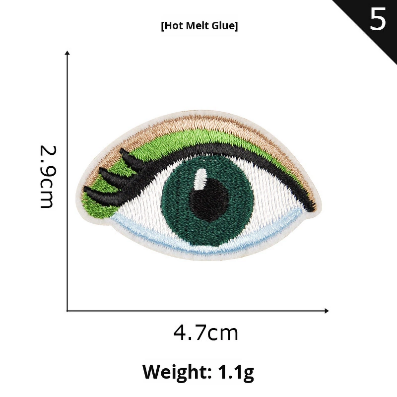 Embroidered Patches Factory - OEM Custom Logo Doll Eyes