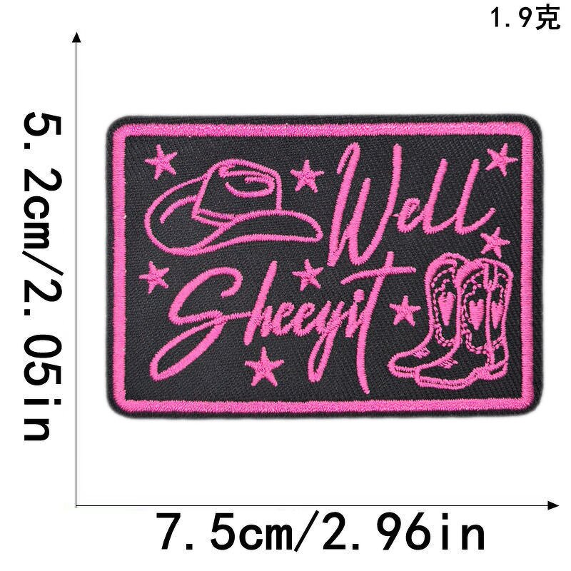 Embroidery Patch Factory - OEM Pray Good Girl Eagle Fox