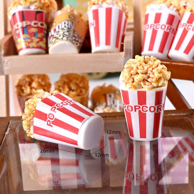 Resin Crafts Factory - OEM DIY 3D Popcorn Bucket Accessories