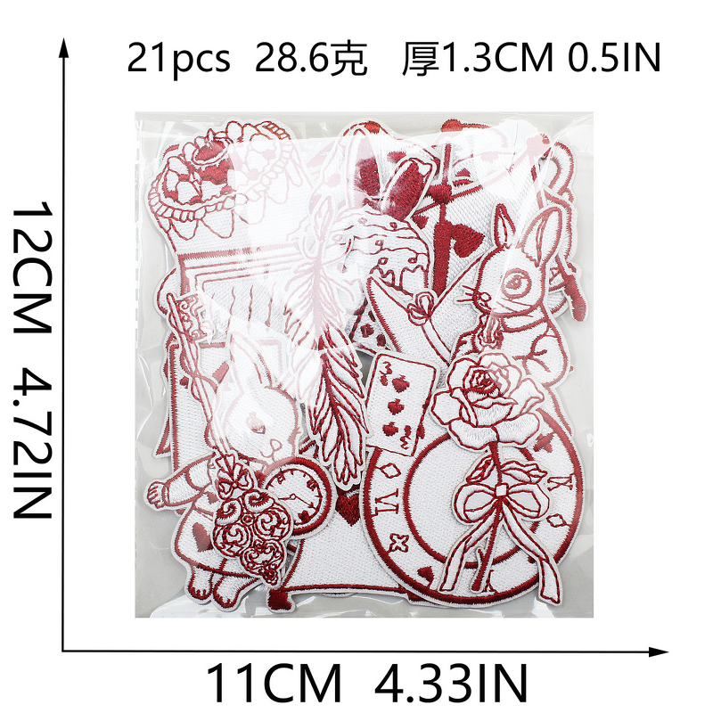 Embroidery Patch Factory - OEM Iron on Leisure Tea Party
