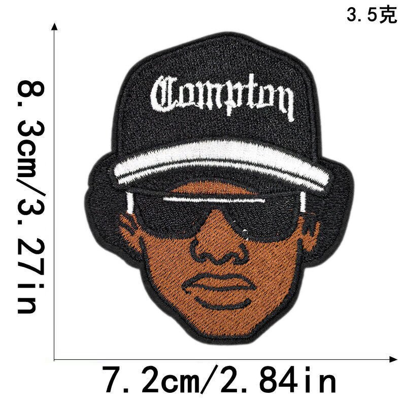 Embroidery Patch Factory - OEM Iron on Rock Band Rap Singer