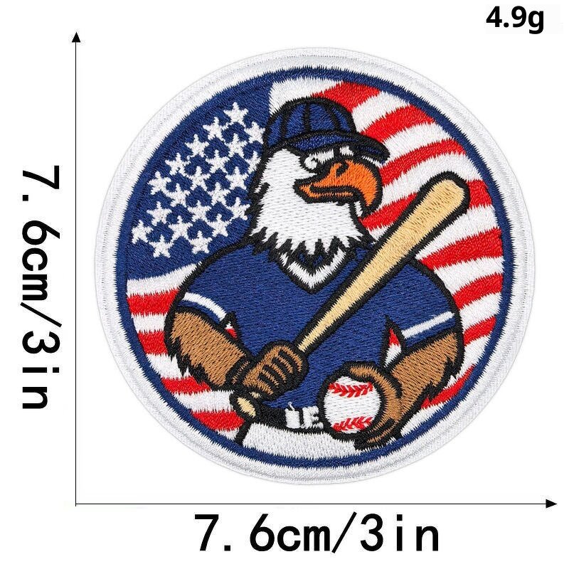 Embroidery Patch Factory - OEM Pray Good Girl Eagle Fox