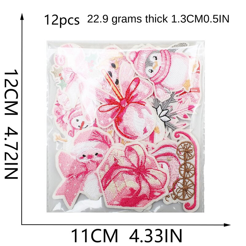 Embroidery Patch Factory - OEM Felt Christmas Penguin Snowman