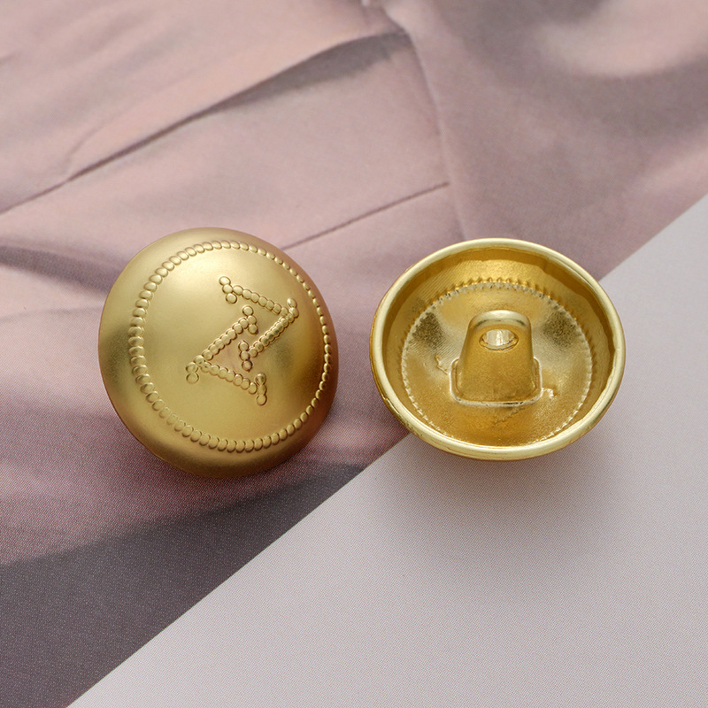 Metal Button Factory - OEM Vintage 2-Hole Hollow Mushroom