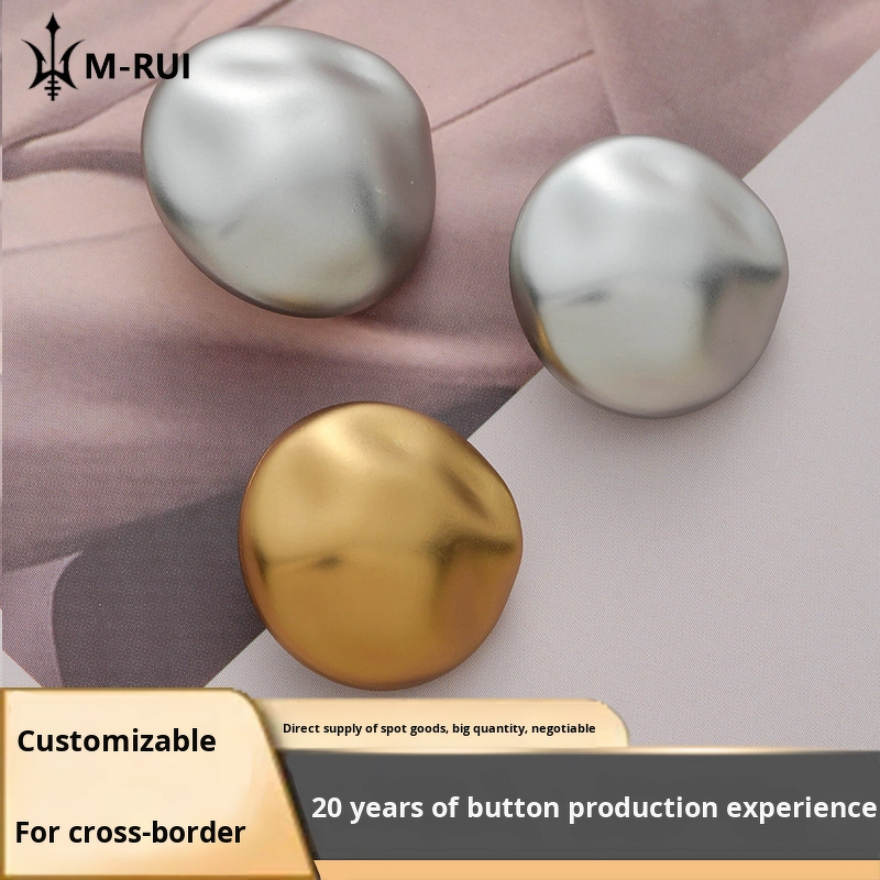 Mushroom Button Factory - OEM Distressed Irregular Pleated