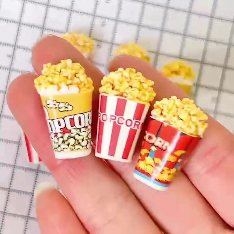 Resin Crafts Factory - OEM DIY 3D Popcorn Bucket Accessories