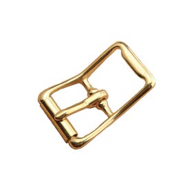 Pin Buckle Factory - OEM 25mm Brushed Bronze Gold Metal
