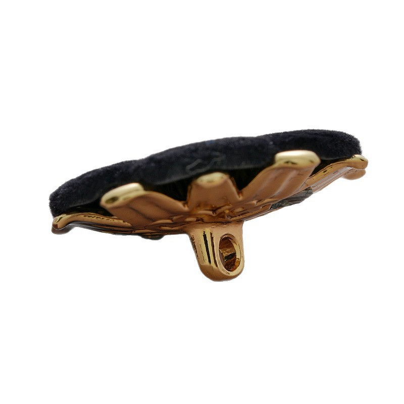 Shank Button Factory - OEM Velvet Floral Blossom Bead Button