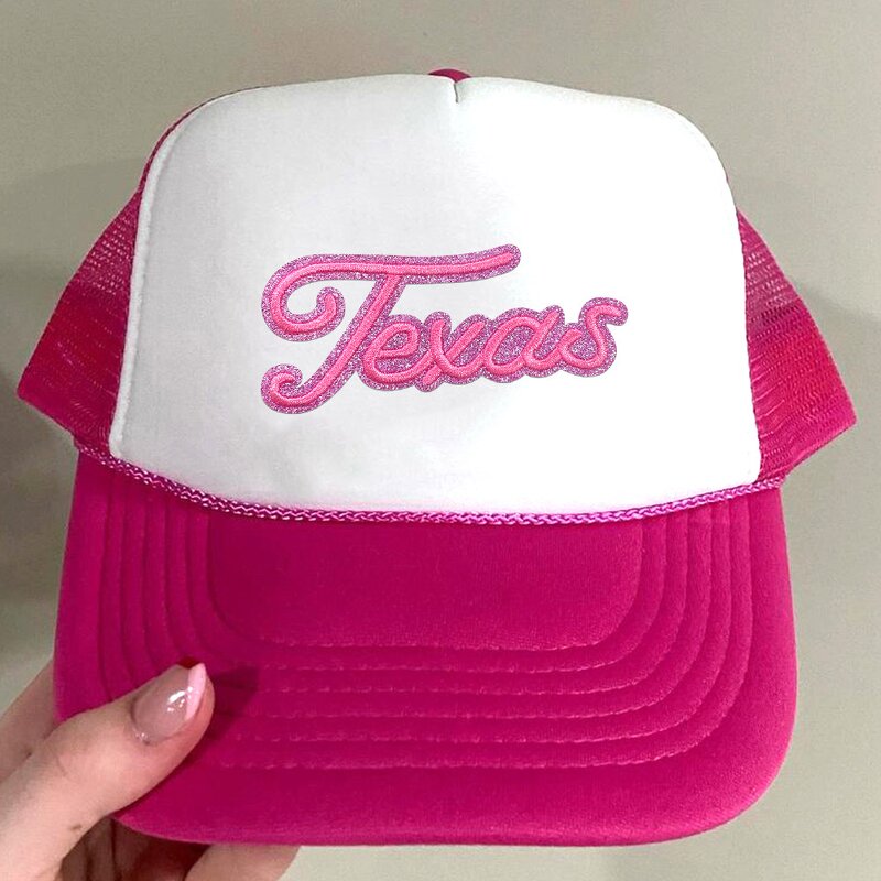 Embroidered Patch Factory - OEM Custom Iron-on Texas Glitter