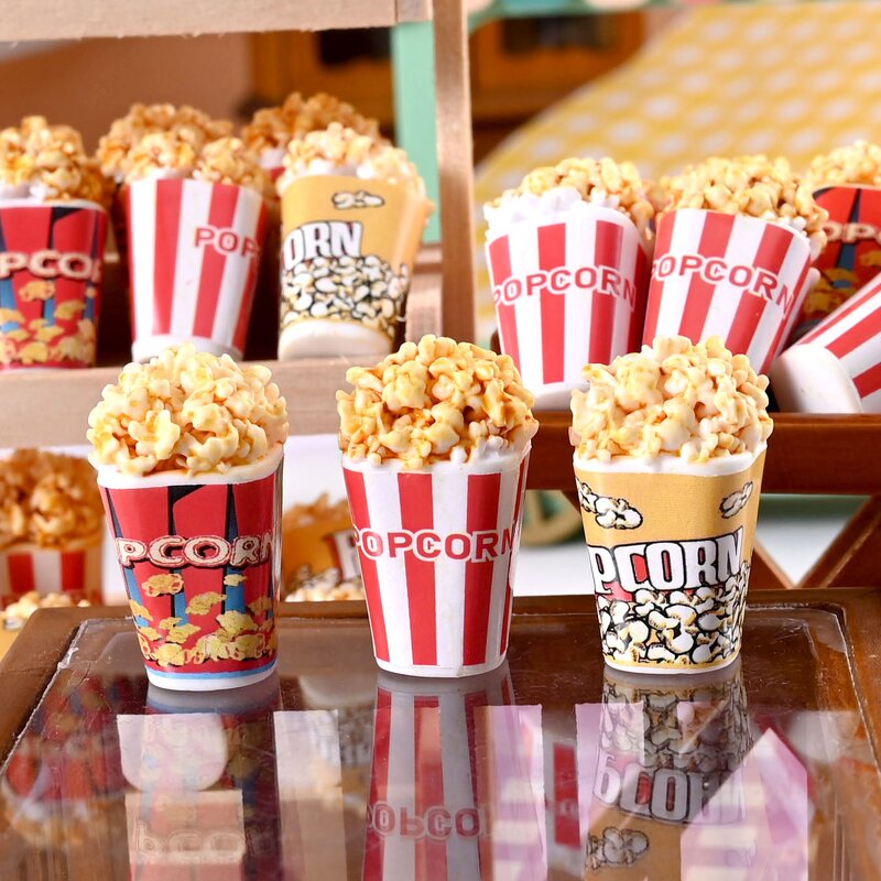 Resin Crafts Factory - OEM DIY 3D Popcorn Bucket Accessories