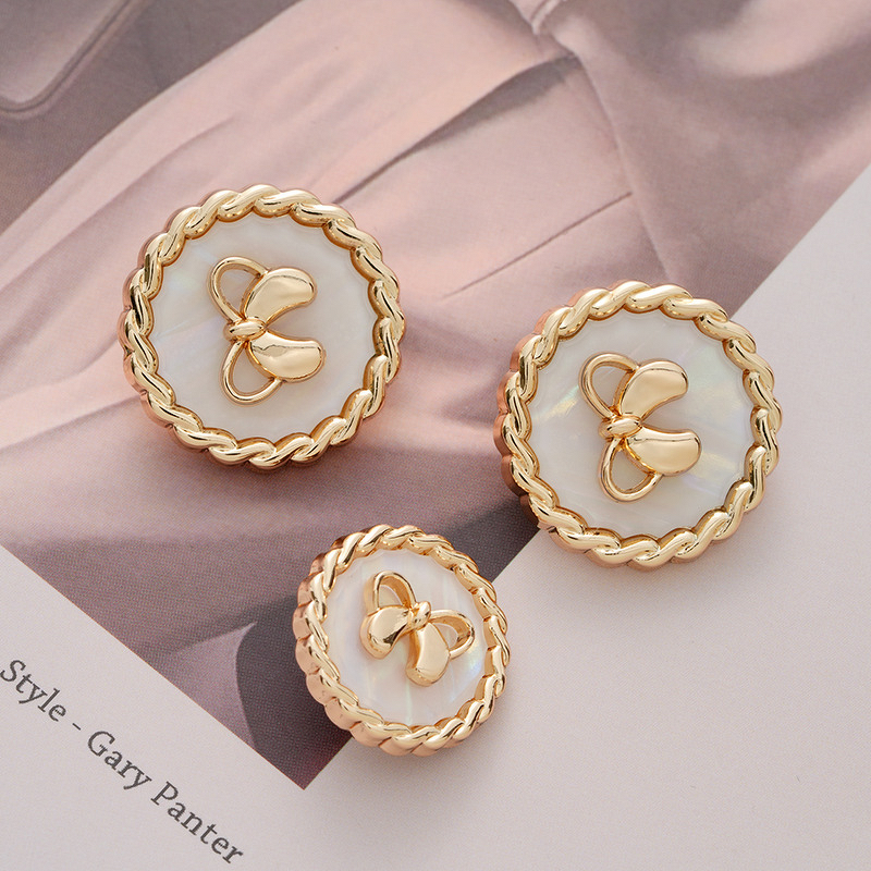 Shank Button Factory - OEM French Bow Resin Alloy Button