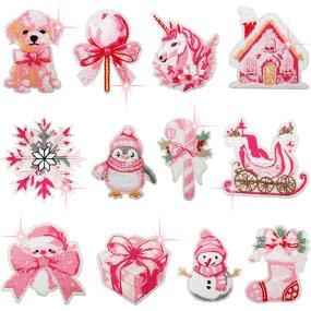 Embroidery Patch Factory - OEM Felt Christmas Penguin Snowman