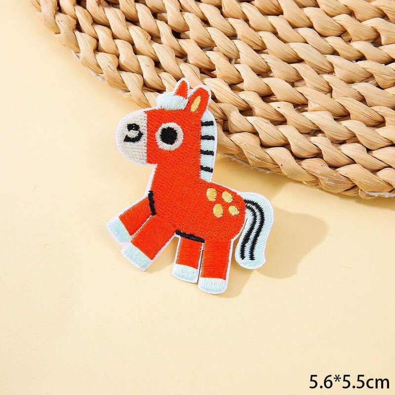 Embroidery Patch Factory - OEM Cartoon Little Horse Iron-on