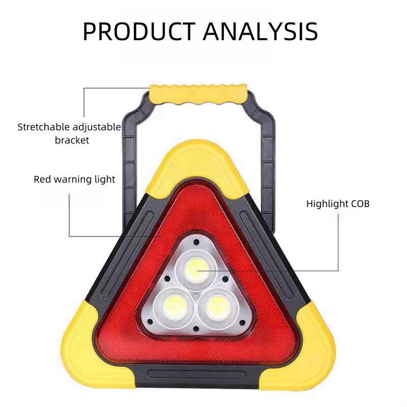 LED Warning Triangle Factory - OEM Flashing Constant Light