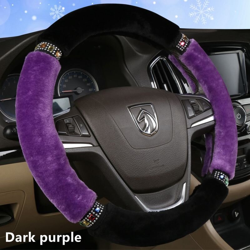 Steering Wheel Cover Factory - OEM 15-Inch Microfiber Leather