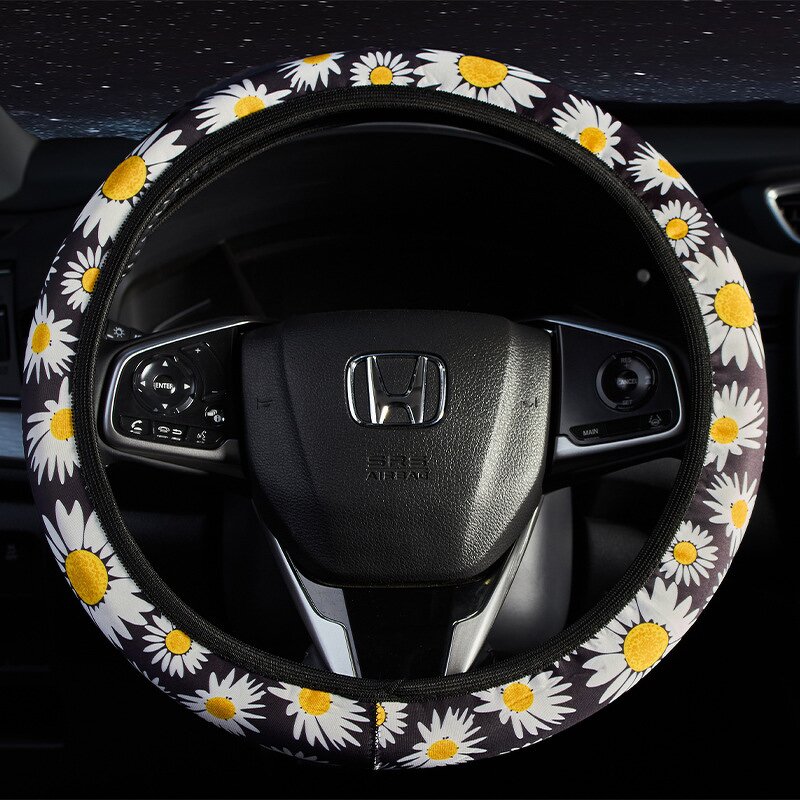 Steering Wheel Cover Factory - OEM Custom Logo Leather Cover