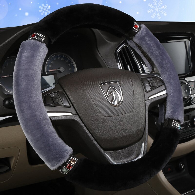 Steering Wheel Cover Factory - OEM 15-Inch Microfiber Leather