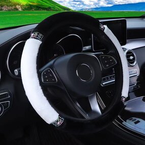 Steering Wheel Cover Factory - OEM 15-Inch Microfiber Leather