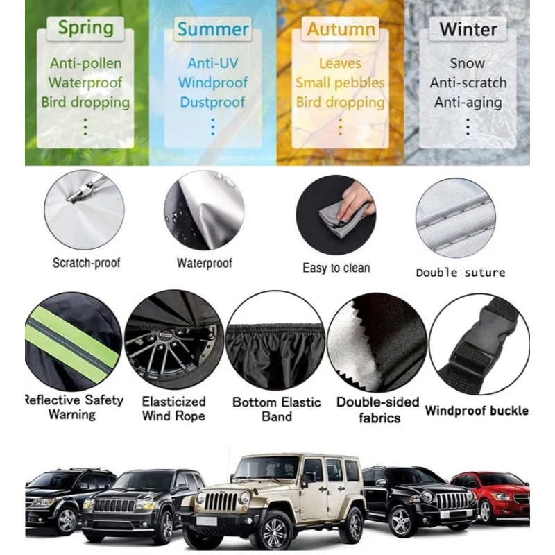 Car Cover Factory - OEM Smart Foldable Silver Coated Tent