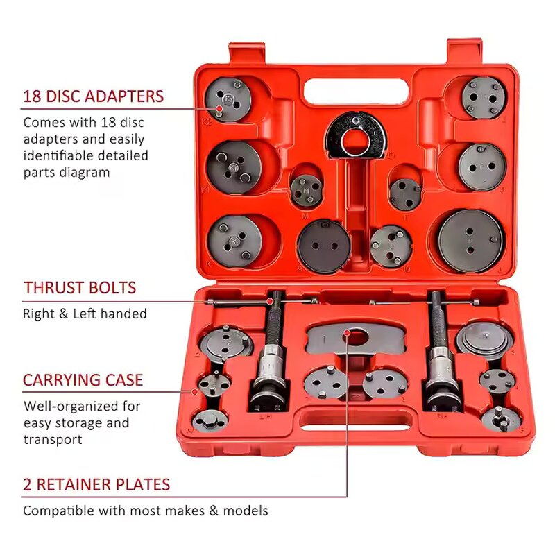 Brake Caliper Tool Factory - OEM Piston Rewind Tool Set