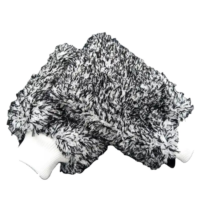 Cleaning Glove Factory - OEM Microfiber Coral Fleece Mitt