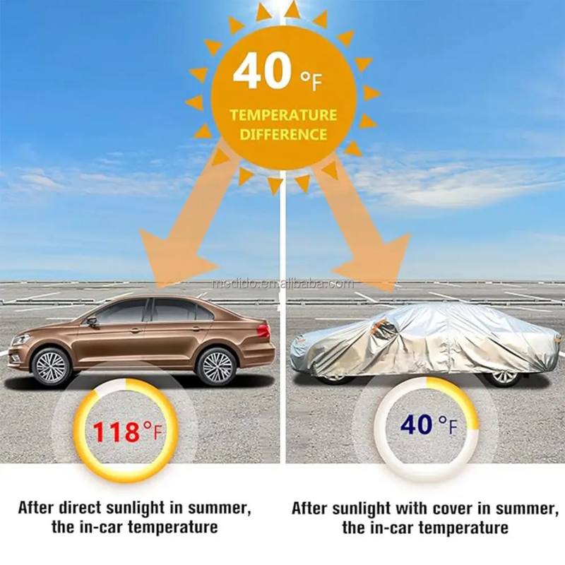 Car Cover Factory - OEM Taffeta Waterproof Garage Cover