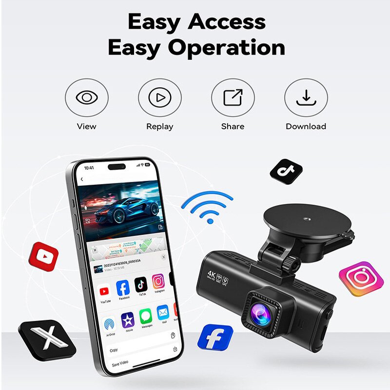 Dash Cam Factory - OEM 4K Night Vision Parking Monitor