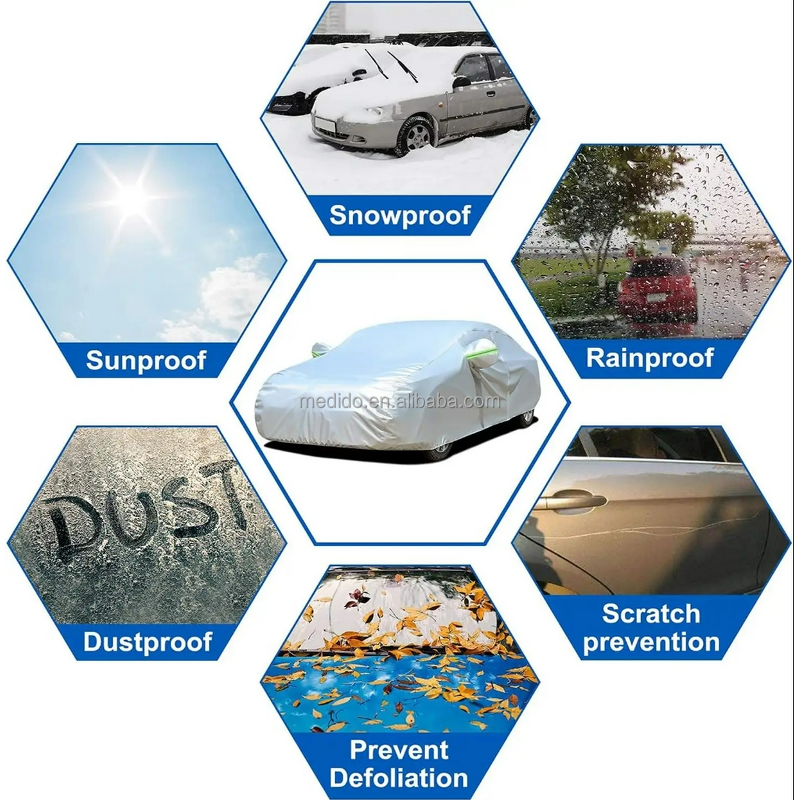 Car Cover Factory - OEM Taffeta Waterproof Garage Cover