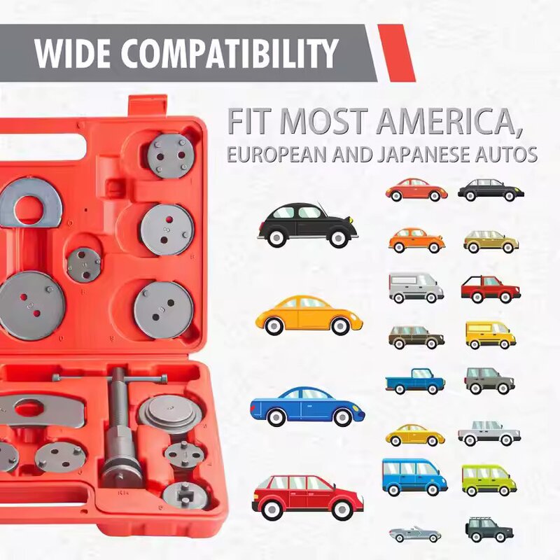 Brake Caliper Tool Factory - OEM Universal 21pcs Adjuster