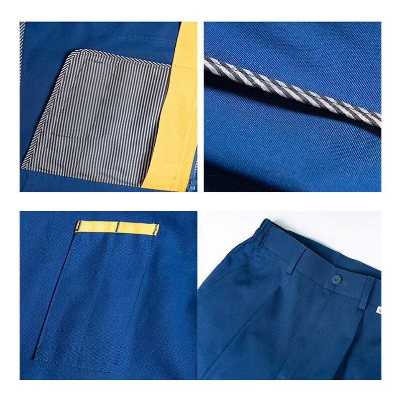 Working Suit Factory - OEM Men Women Long Sleeves Mechanic