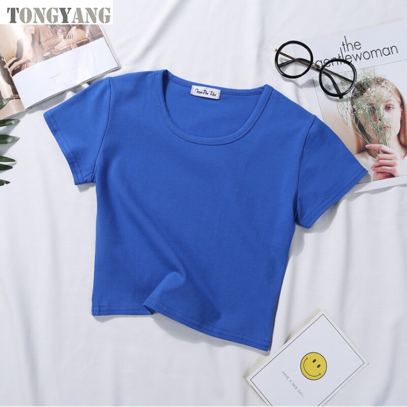 Printed T-shirt Factory - OEM Summer Korean High Waist Tight