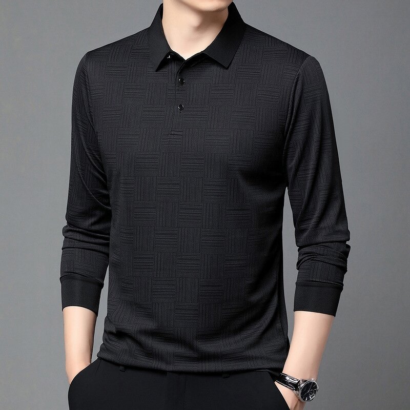 Polo Shirt Factory - OEM Men's Business Casual Long Sleeved
