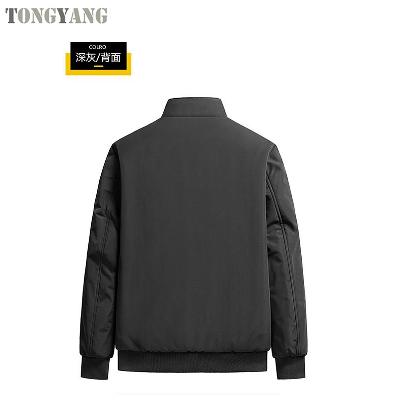 Winter Jacket Factory - OEM Men's Warm Zipper Pocket Velvet