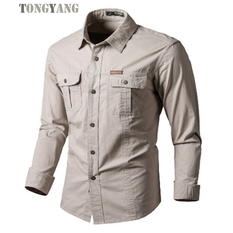 Men's Shirt Factory - OEM 2025 Spring Autumn Cotton Loose