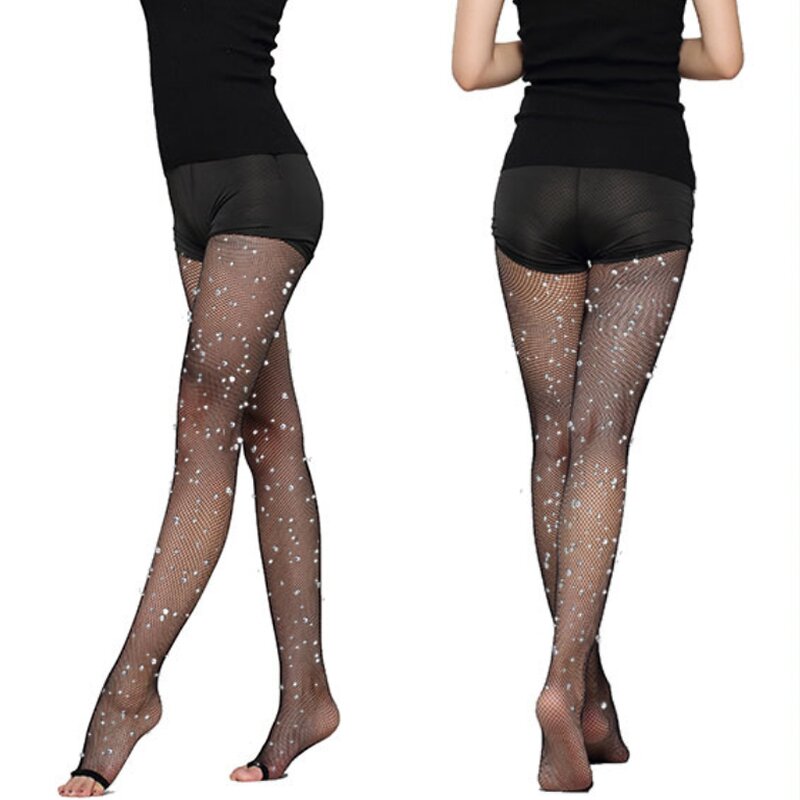 Ballroom Tights Factory - OEM Professional Women Latin Fishnet