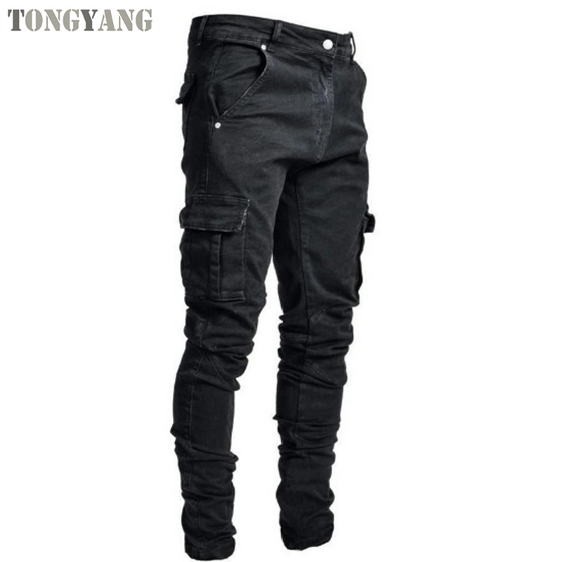 Denim Jeans Factory - OEM 2025 Plus Size Men's Tight Stacked