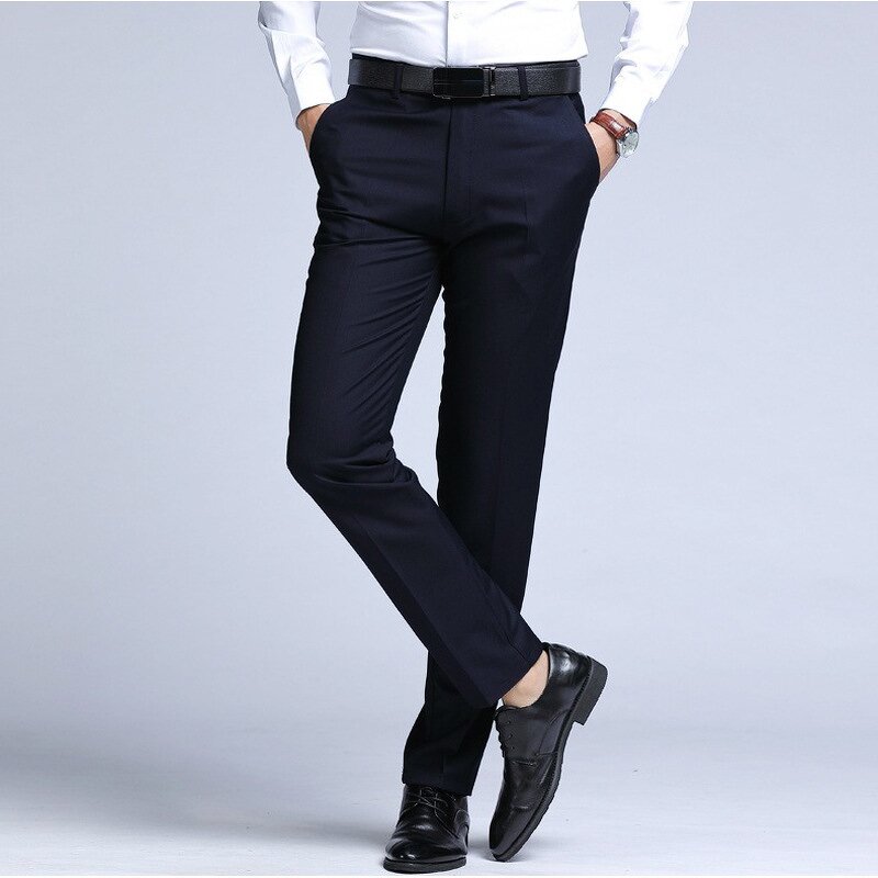 Suit Pants Factory - OEM Men Business Casual Straight Trousers