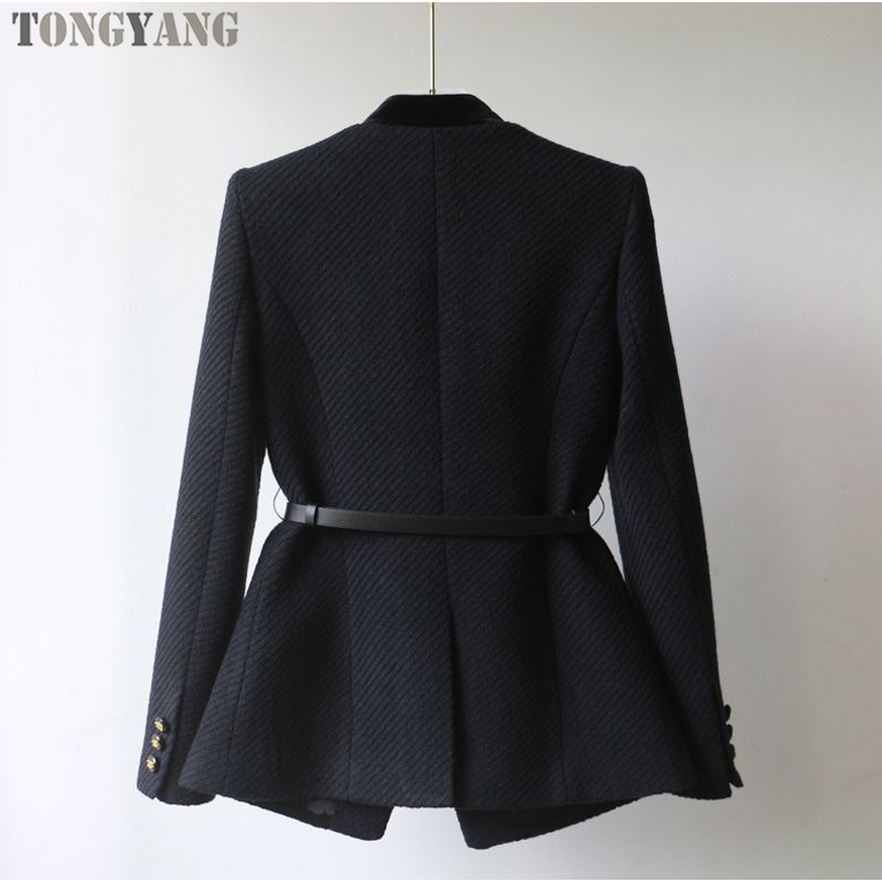Stand Collar Coat Factory - OEM 2025 Autumn Waist Slim Coat