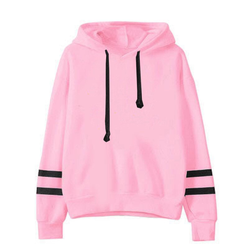 Women Hoodie Factory - OEM Hot Sale Long Sleeve Striped
