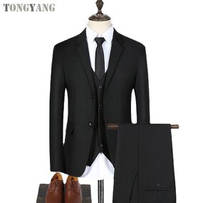 Men's Suit Factory - OEM 3 Pieces Formal Slim Fit Blazer