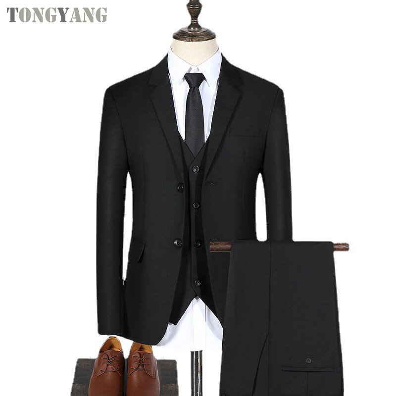 Men's Suit Factory - OEM 3 Pieces Formal Slim Fit Blazer