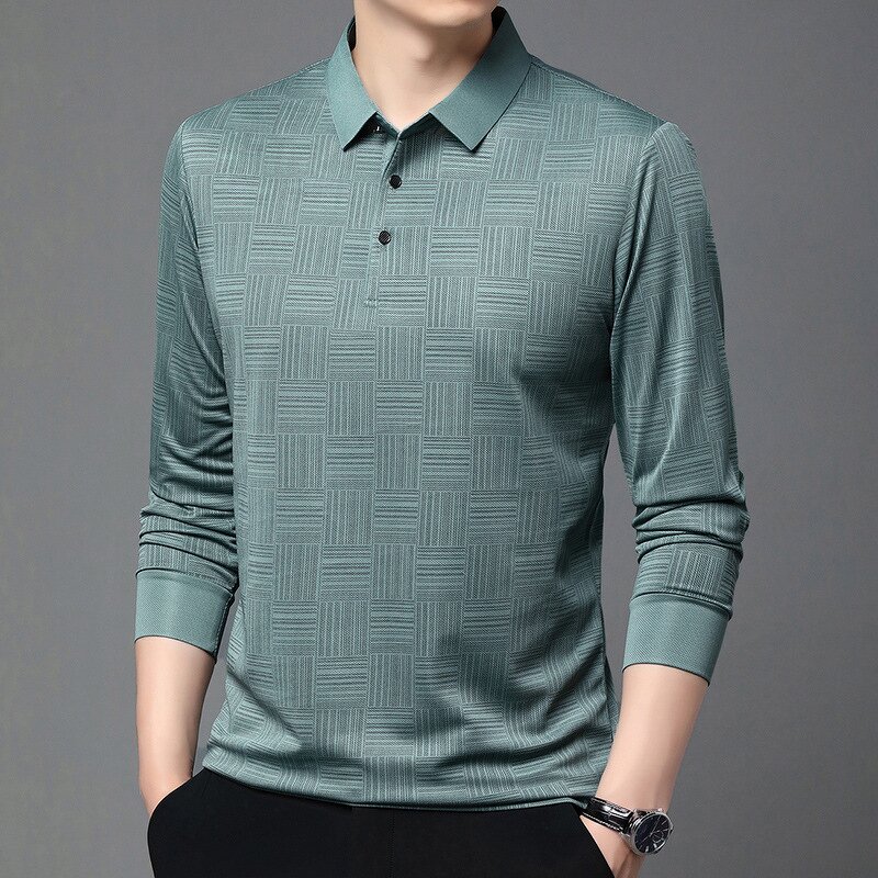Polo Shirt Factory - OEM Men's Business Casual Long Sleeved