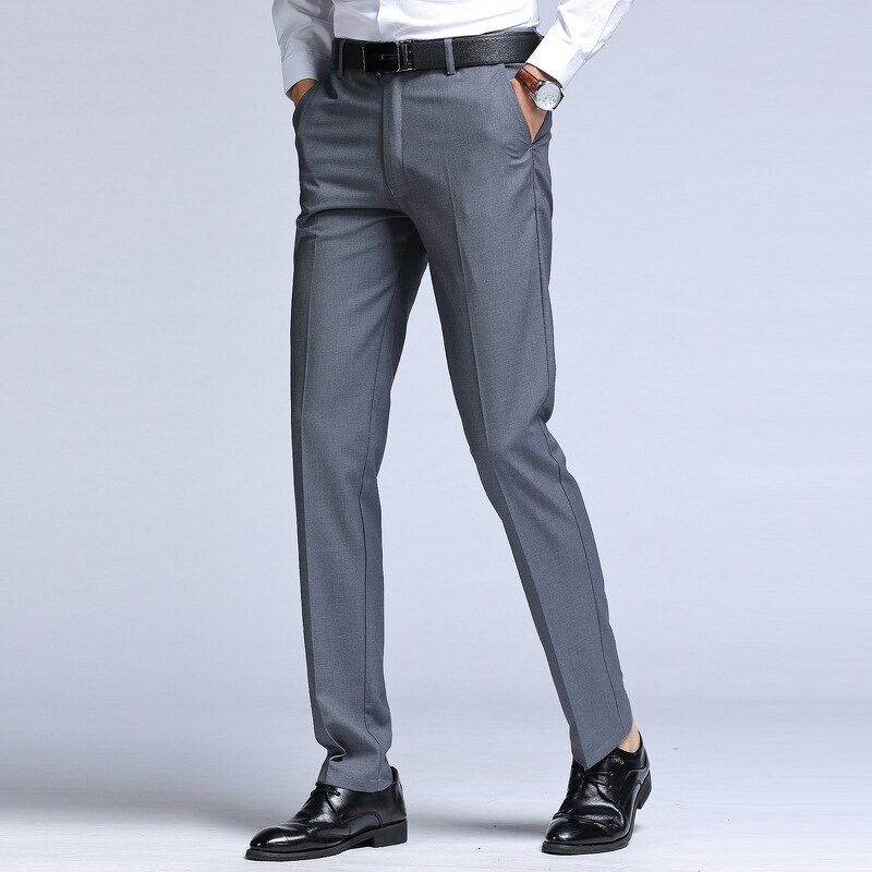 Suit Pants Factory - OEM Men Business Casual Straight Trousers